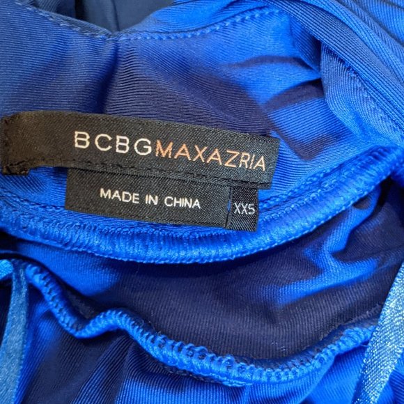 EUC (XXS) - BCBG MAXAZRIA Cross back Cocktail Dress - Picture 7 of 9